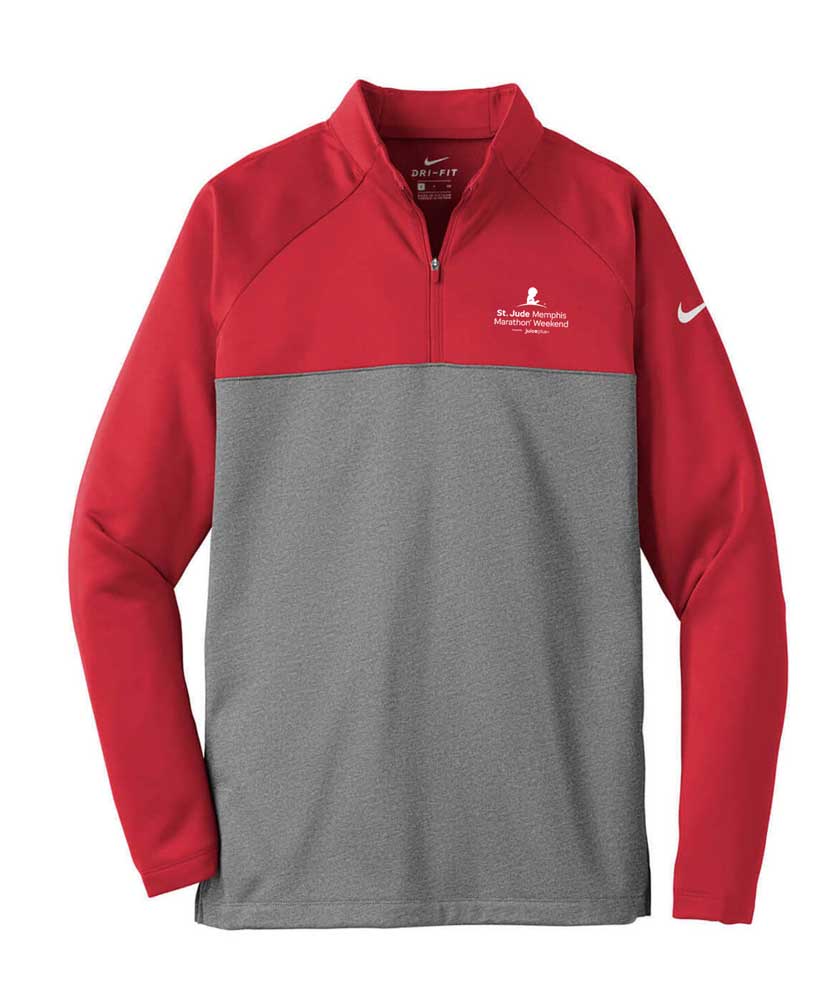 Primary image St. Jude Memphis Marathon Nike Fleece Quarter Zip
